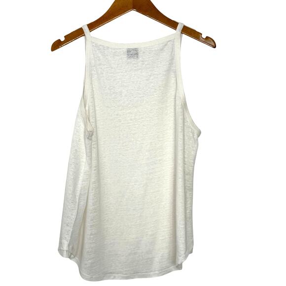 Wrap London linen tank top - Picture 2 of 9